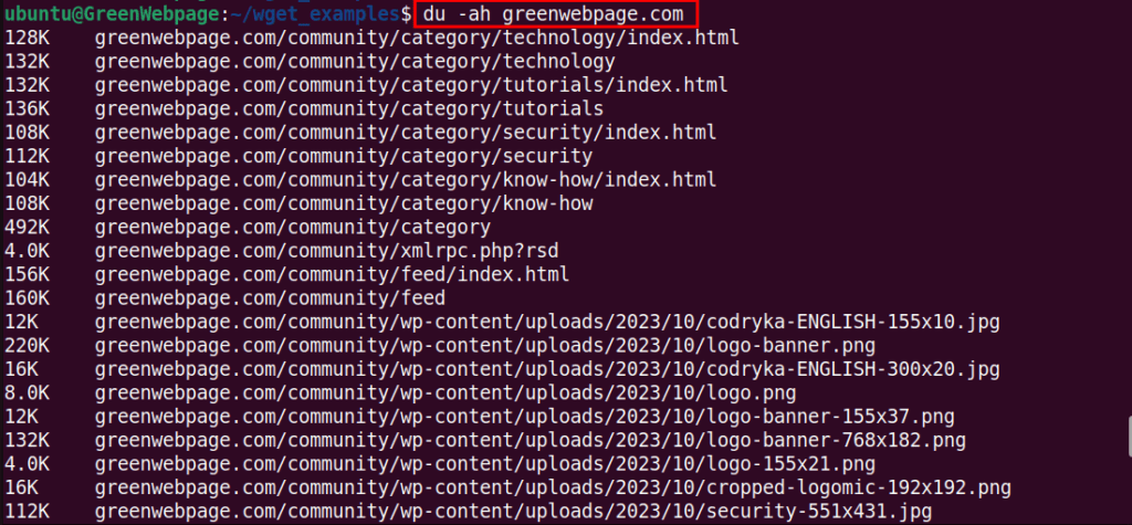 Wget Command in Linux with Examples - Greenwebpage Community