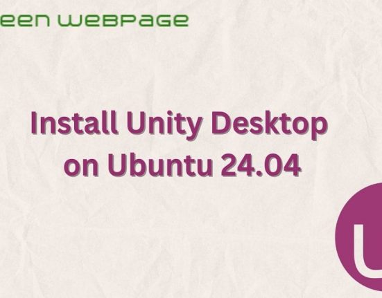 Install Unity Desktop on Ubuntu 24.04