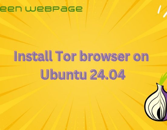 Install tor browser on ubuntu