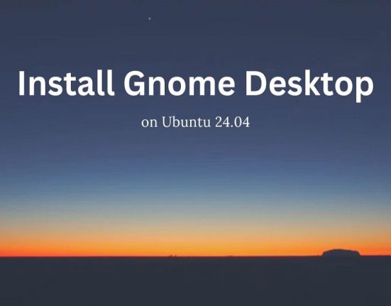 Install Gnome desktop on Ubuntu 24.04