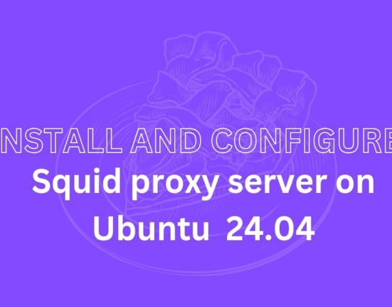 Install and configure Squid proxy server on Ubuntu 24.04