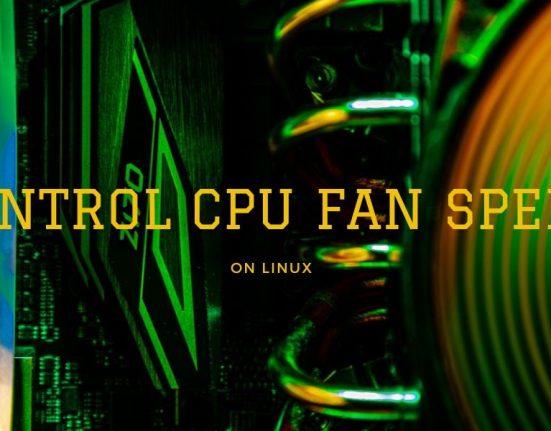 Control CPU Fan speed on Linux