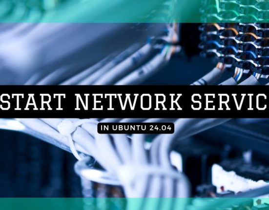 Restart Network Services in Ubuntu 24.04