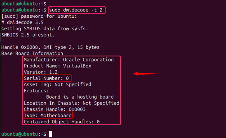 How to Find Motherboard Model and Serial Number in Linux: Using Command ...