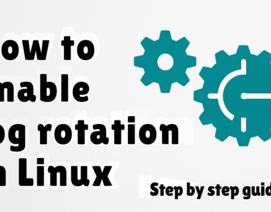 How to enable log rotation in Linux