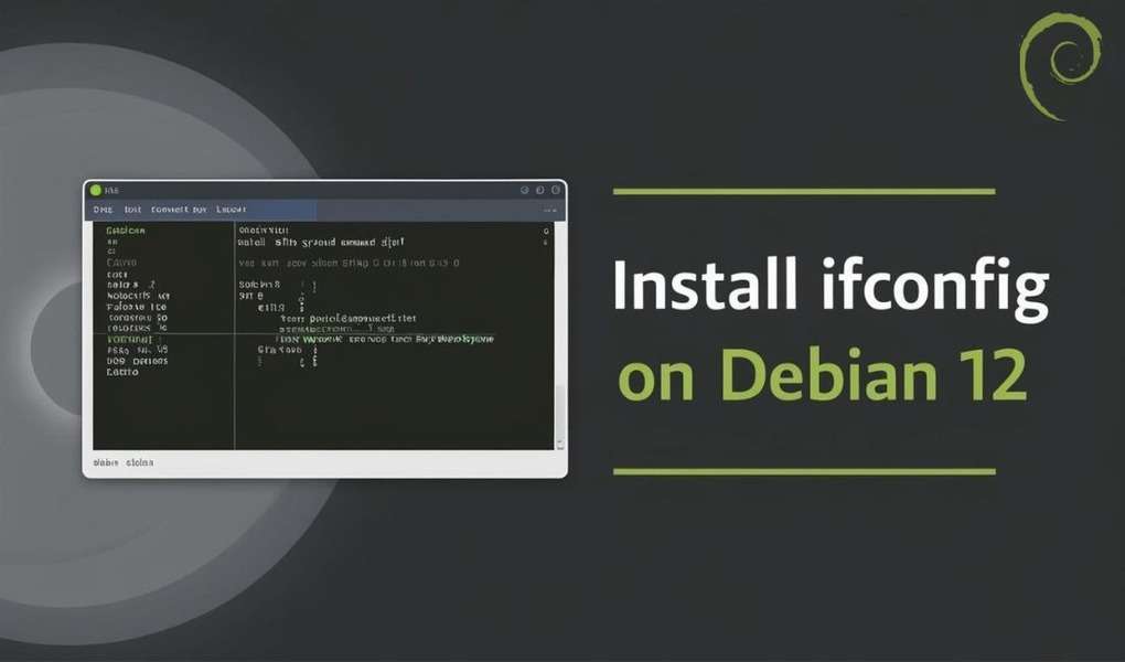 Install ifconfig on Debian 12