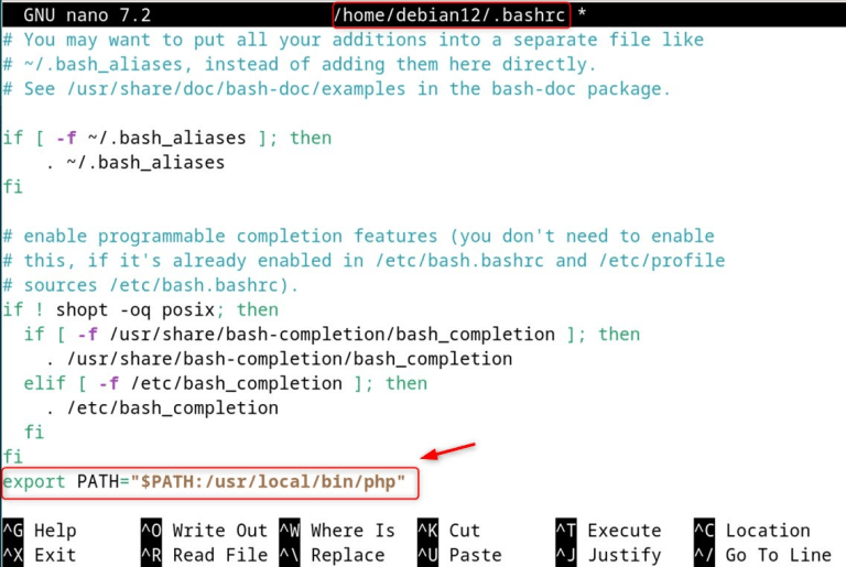 How to install php on debian 12