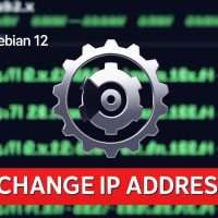 Change IP address on Debian 12