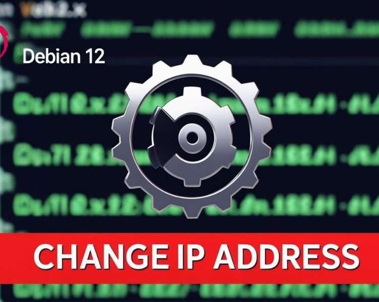 Change IP address on Debian 12