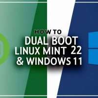 How to dual boot linux mint 22 and windows 11