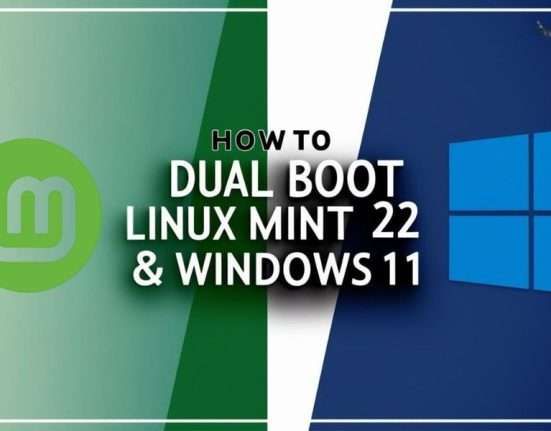 How to dual boot linux mint 22 and windows 11