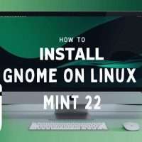 INSTALL GNOME ON LINUX MINT 22