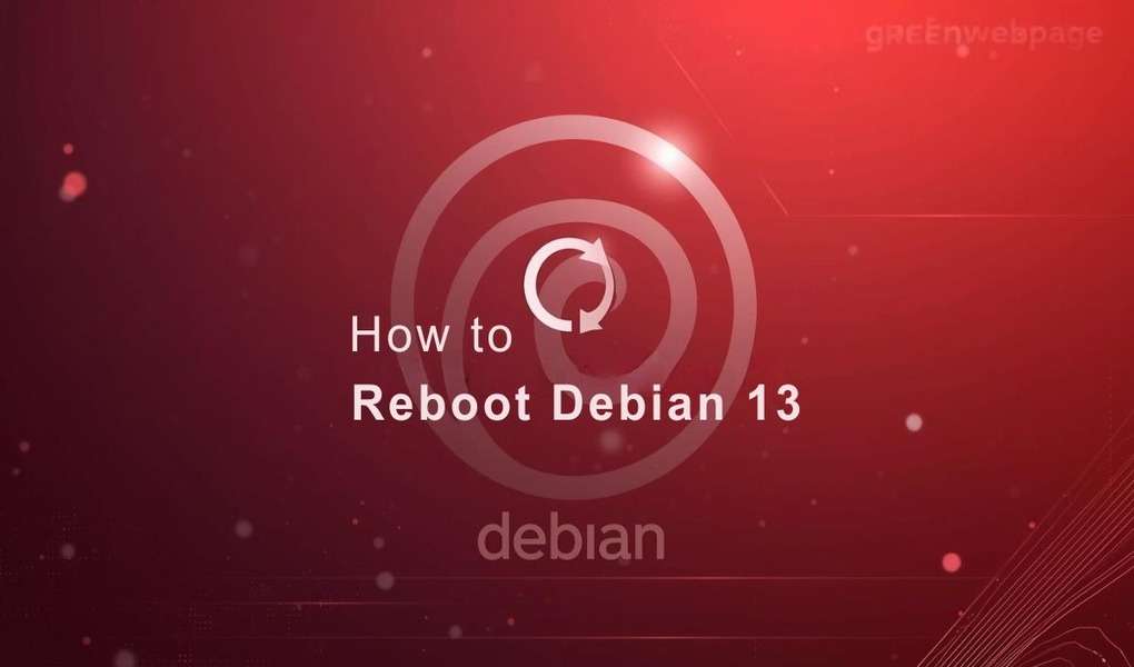 How to Reboot Debian 13