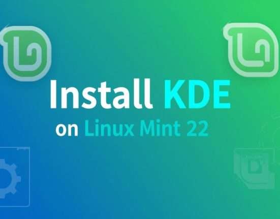 Install KDE on Linux Mint 22