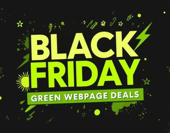 Black Friday 2025_Green Webpage Deals
