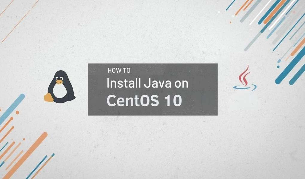 Install Java on CentOS 10