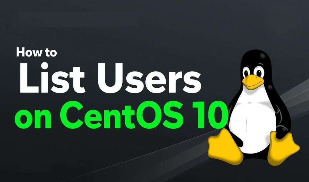 List Users on CentOS 10