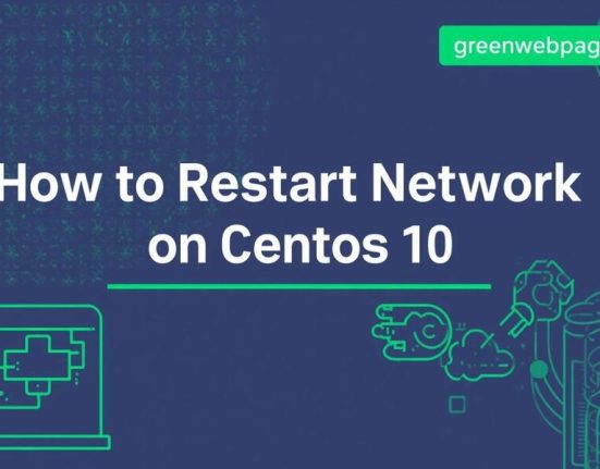 How to restart network on CentOS 10