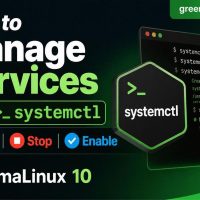 How to manage services with systemctl in AlmaLinux 10