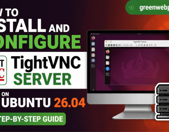 install tightvnc server on ubuntu 26.04