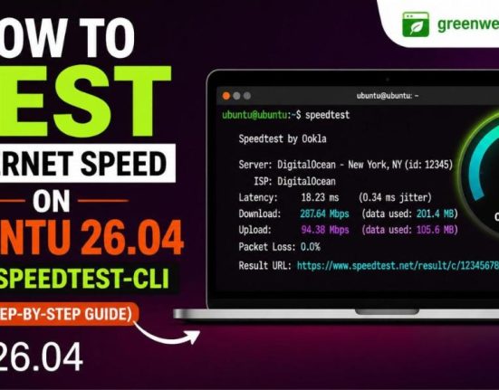 test internet speed using speedtest-cli on ubuntu 26.04