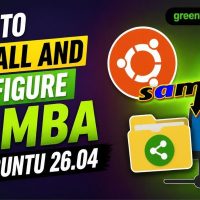 how to install and configure samba on ubuntu 26.04