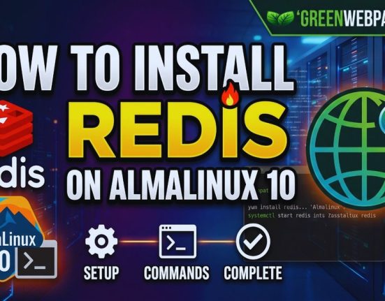 how to install redis on almalinux 10