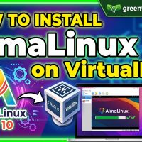 install almalinux 10 on virtualbox
