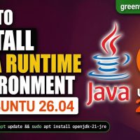 install java runtime environment on ubuntu 26.04